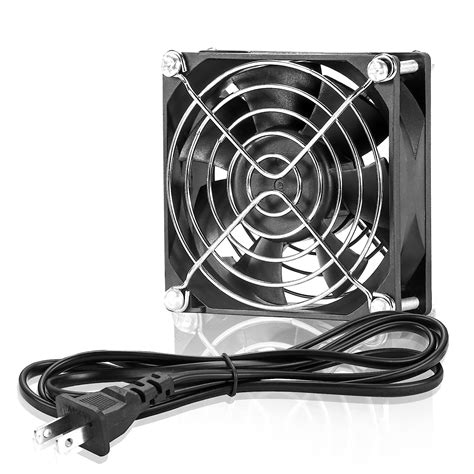 SXDOOL EC 80mm 8025 Cooling Fan 80mm X 80mm X 25mm AC 110V 115V 120V