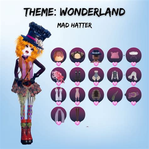 Mad Hatter Dress To Impress In 2024 Mad Hatter Dress Dress To