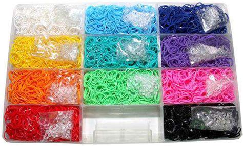 Rainbow Loom Rainbow Loom Rubber Band Bracelet Kit 6,600 Bands Twistz ...