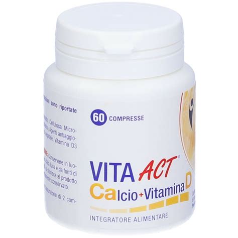 Vita Act Calcio Vitamina D 60 Pz Redcare