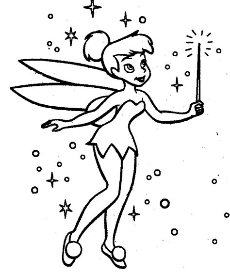 Tinkerbell Cast Coloring Pages