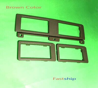 Brown Full Set Air Vent Frame Ventilator Bezel For Nissan Pathfinder