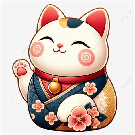 Japanese Traditional Lucky Cat Decoration Japanese Traditional Lucky