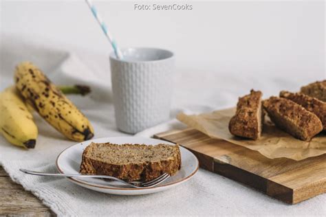 Veganes Bananenbrot Ohne Zucker Von SevenCooks