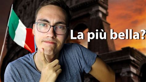 Perch L Italiano Cos Bello Youtube