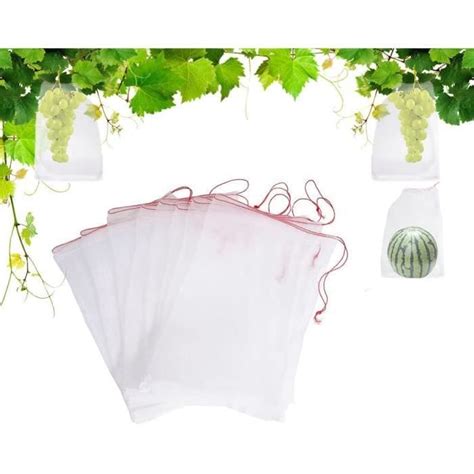 Pi Ces Jardin Plante Fruits Protection Sac Cordon Filet Sac