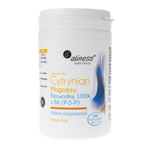 Cytrynian Magnezu Bezwodny Z B6 MEDICALINE 250 G Sklep EMPIK