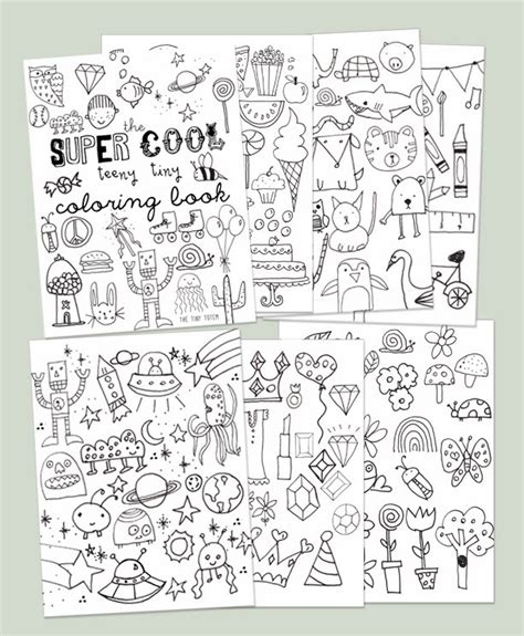 Printable Mini Coloring Book Printable Word Searches