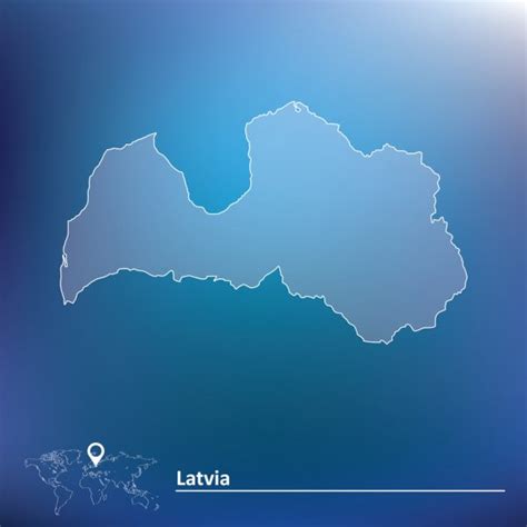 Mapa Vectorial De Latvia Im Genes Vectoriales Gr Fico Vectorial De