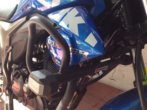 Defensa Sliders Con Alerones Moto Suzuki Gixxer Promecol 105 900 En