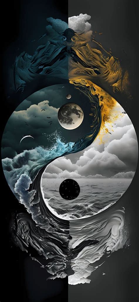 Pinterest Dibujos Impresionantes Obras De Arte En Jap N Arte Yin Yang