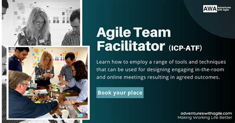 ICAgile Certified Agile Team Facilitator ICP ATF Online AWA