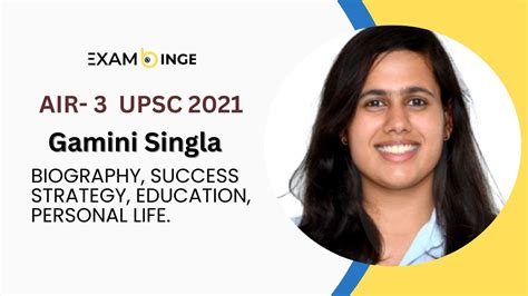 Gamini Singla Ias Biography Age Upsc Marksheet Posting