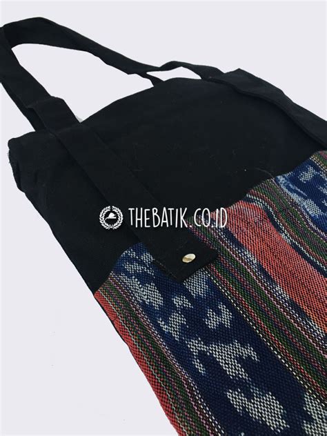 Jual Souvenir Tas Totebag Cangklong Kanvas Tenun Etnik Thebatik Co Id