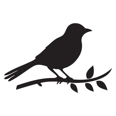 Vogel Silhouet Vogel Clipart Vector Logo Ontwerp Symbool Vliegende