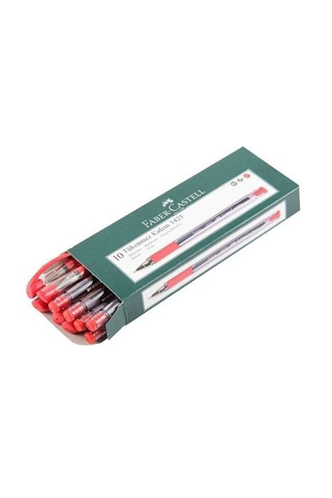 Faber Castell Faber Castell 1425 İğne Uçlu Tükenmez Kalem 10 lu Paket