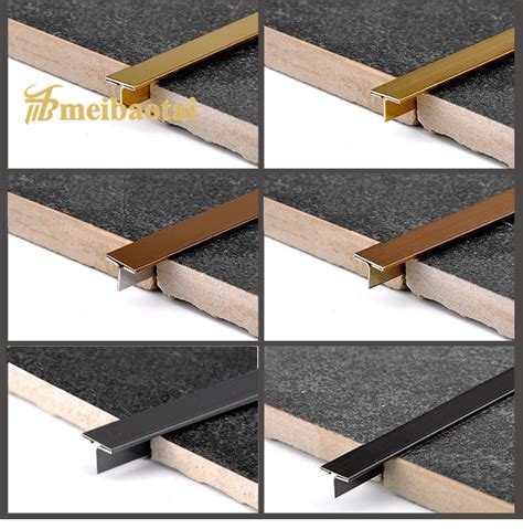 Wholesale Grade Stainless Steel Straight Edge Tile Edge Trim