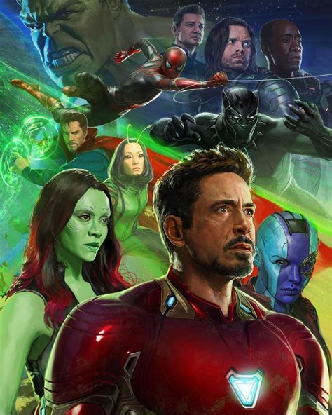 Avengers Infinity War Comic Con Poster Released Features The Avengers