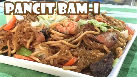 Special Bam I De Cebu Pancit Canton With Sotanghon Youtube