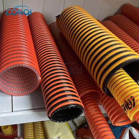 Heavy Duty Flexible Pvc Spiral Helix Suction Water Hose Pipe 150 Mm