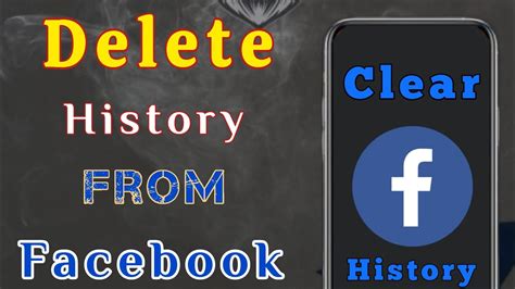 How To Delete Facebook History Complete Tutorial In This Video Youtube