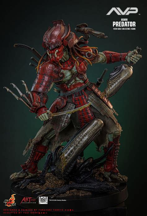 Akaoni Samurai Predator Aus Hot Toys Artist Collection AC