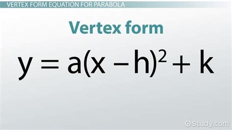 Vertex Form Plug In What You Should Wear To Vertex Form Plug In | Standard form, Writing ...