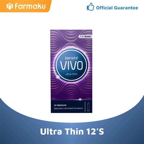 Sensitif Vivo Ultra Thin 12 Pcs Farmaku