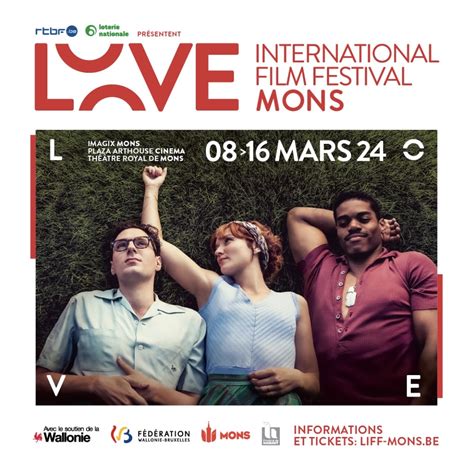 L AFFICHE DU FESTIVAL 2024 Love International Film Festival Mons