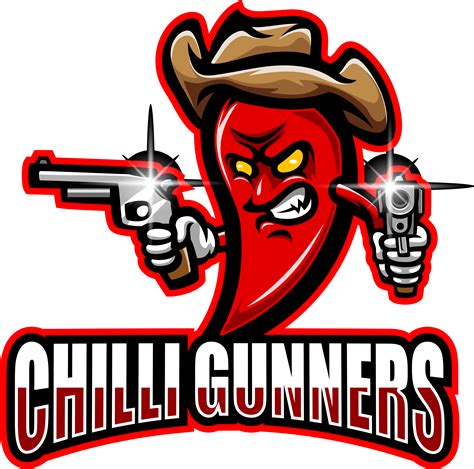 Chilli Gunners Esport Mascot Logo By Visink Thehungryjpeg