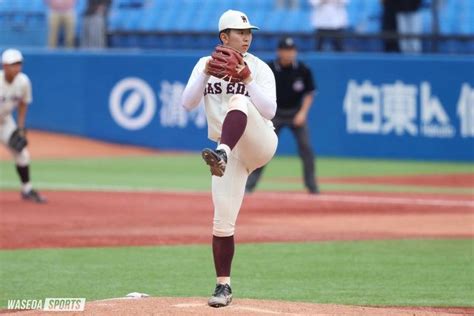 早大・伊藤樹が11回完封！2021年秋以来の明大から勝ち点六大学野球・明大3回戦 スポーツナビ