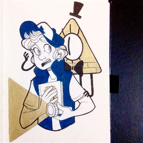 Bill Cipher Dipper Pines Gf Персонажи Gf Арт Gf Art
