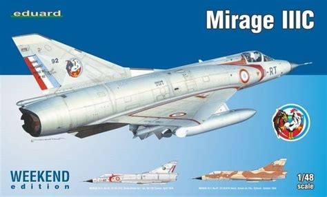 Mirax Hobbies EDUARD 8496 1 48 MIRAGE III C FIGHTER WKD EDITION