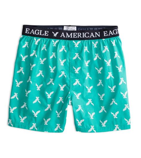 Ae Eagle Boxer Teal American Eagle Outfitters Mens Underwear Mens