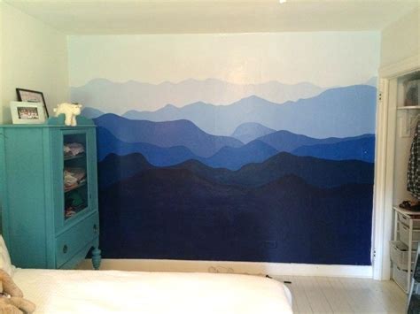 Mountain Wall Mural Diy Terrific Mountain Wall Mural - Blue Ridge Mountains Mural (#1866191 ...