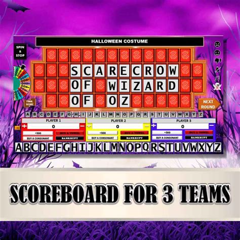 HALLOWEEN PARTY GAME WHEEL – The Game Room