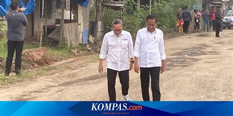 Jokowi Ambil Alih Perbaikan 15 Ruas Jalan Rusak Di Lampung