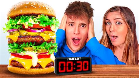 Speed Eating Challenge Vs My Girlfriend Youtube