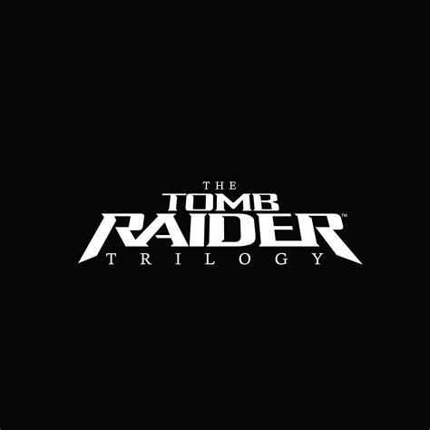 The Tomb Raider Trilogy Logo On Playstation 3