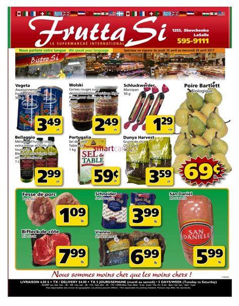 Frutta Si Flyer April 20 To 26