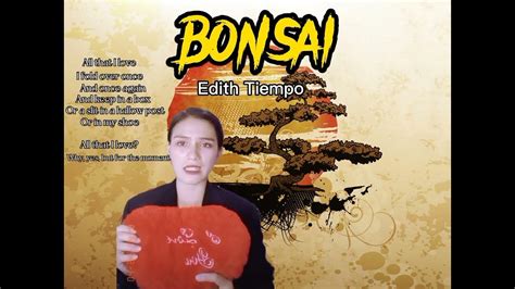 Bonsai By Edith Tiempo Youtube