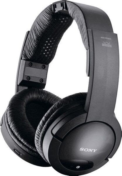 Sony MDR RF865RK Headband Wireless Headphones Black For Sale Online