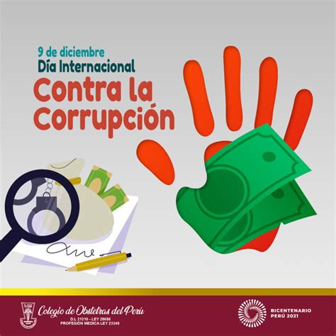 Día Internacional Contra La Corrupción Colegio De Obstetras Del Perú