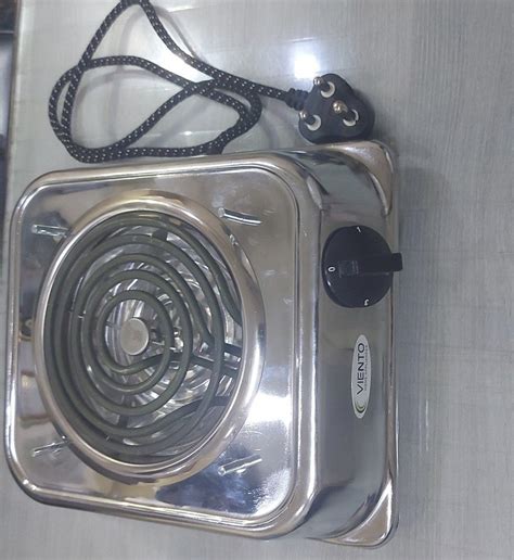 Stainless Steel Silver Hot Plate Electric For Cooking Size Watt At In New Delhi