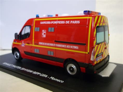 Renault Master Vsav Gifa Bspp Eligor Les Miniatures