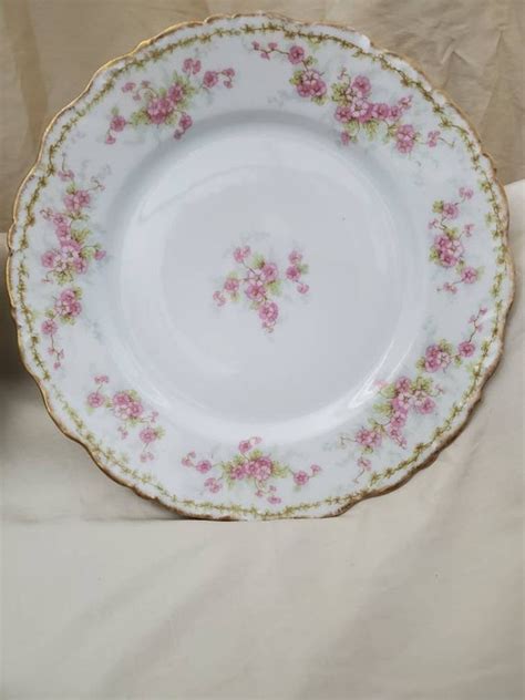 Elite Works Limoges France Plate W Gold Trim Etsy