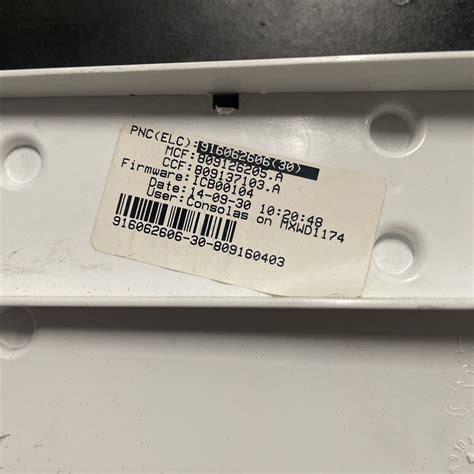 Electrolux Frigidaire Washer Control Board Part Kmv