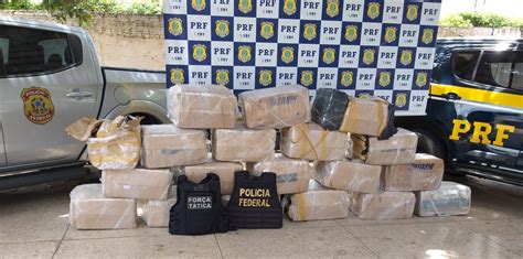 Pol Cia Apreende Caminh O Kg De Maconha Avaliada Em Mais De R