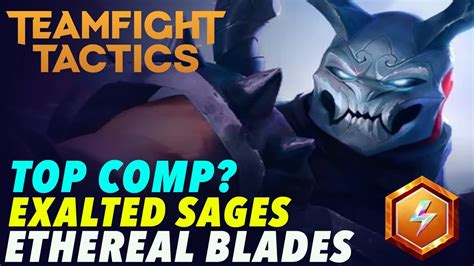 Best Hyper Roll Comp Ethereal Blades Shen Carry Exalted Sages