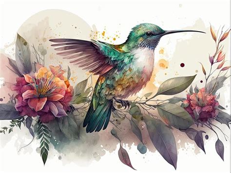 Eibeili Diamond Painting Kits For Adults Humming Bird 5d